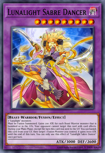 LAVD-ENL33 - Lunalight Sabre Dancer - Ultra Rare - Legendary Arc-V Decks