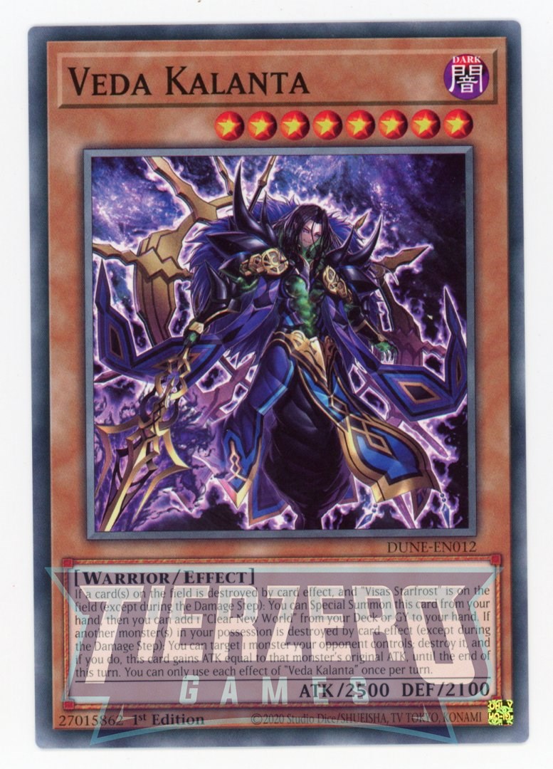 DUNE-EN012 - Veda Kalanta - Common - Effect Monster - Duelist Nexus