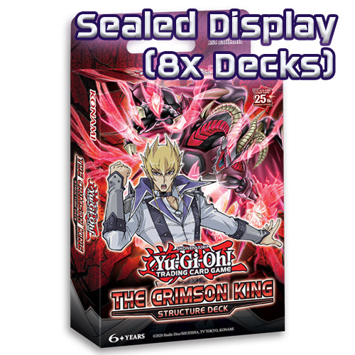 Yugioh Jack Atlas The Crimson King Structure Deck x8