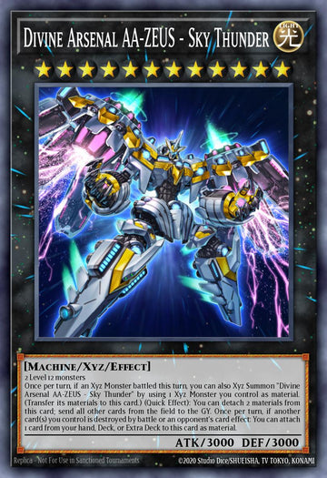 EN002 - OP18-EN002 - Divine Arsenal AA-ZEUS - Sky Thunder - Ultimate Rare - OTS Tournament Pack 18 VLP