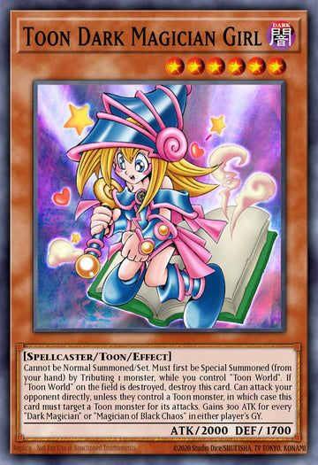 EN057 - LDS1-EN057 - Toon Dark Magician Girl - Common - Toon monster - Legendary Duelists Season 1