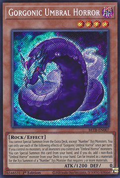 Gorgonic Umbral Horror (V.1 - Secret Rare)