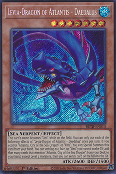 Levia-Dragon of Atlantis - Daedalus (V.1 - Secret Rare)