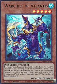 Warchief of Atlantis (V.1 - Ultra Rare)