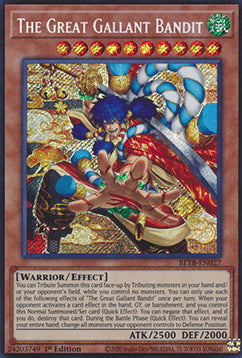 The Great Gallant Bandit (V.1 - Secret Rare)