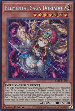 Elemental Saga Doriado (V.1 - Secret Rare)
