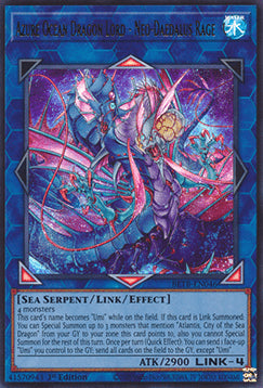 Azure Ocean Dragon Lord - Neo-Daedalus Rage (V.1 - Ultra Rare)