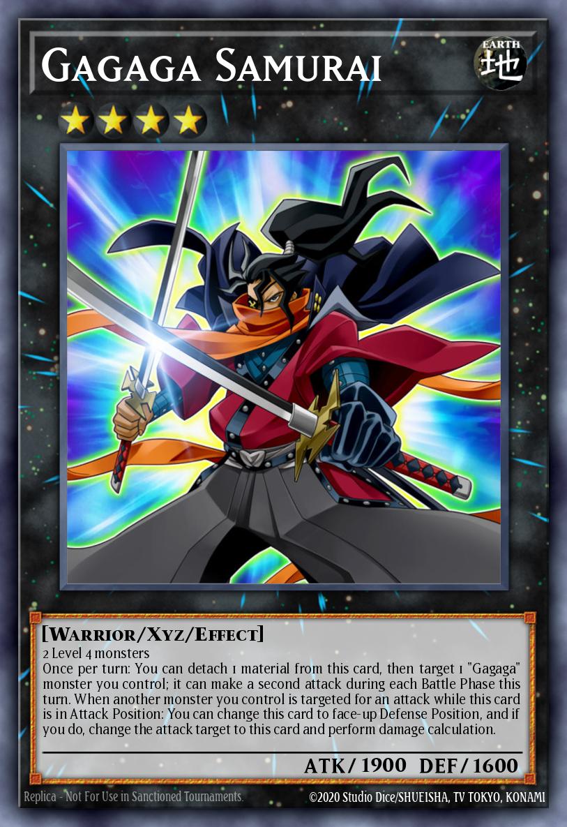 EN040 - LED6-EN040 - Gagaga Samurai - Common - Effect Xyz Monster - Legendary Duelists 6 Magical Hero
