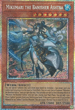 Mikumari the Banisher Ashtra (V.2 - Starlight Rare)