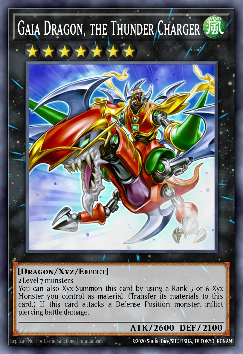 EN001 - AP07-PT001 - Gaia Dragon, The Thunder Charger - Ultimate Rare - PORTUGUESE