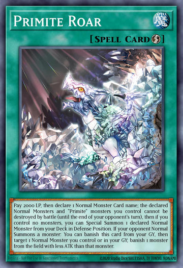 LAVD-ENO22 - Primite Roar - Common - Legendary Arc-V Decks