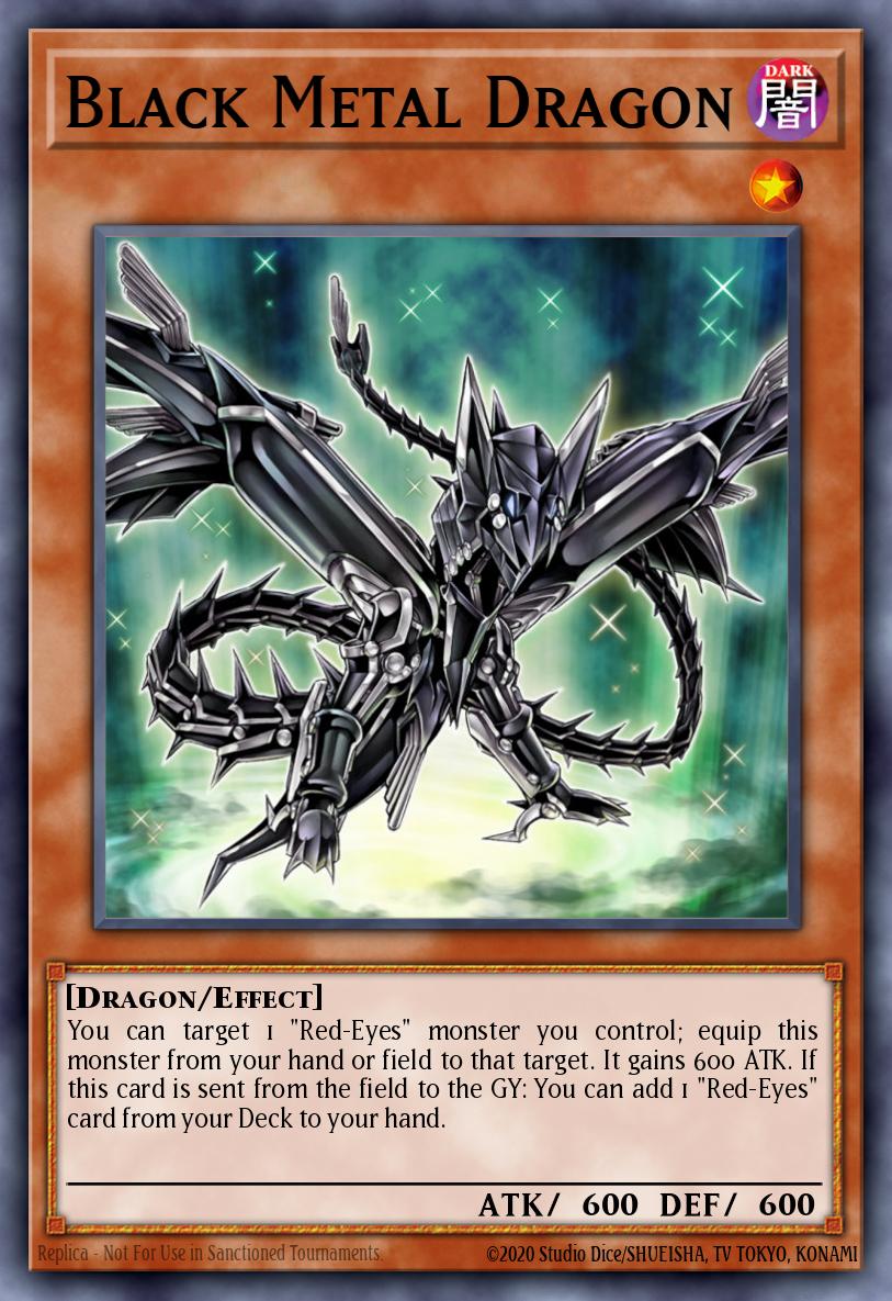 EN008 - LDS1-EN008 - Black Metal Dragon - Common - Effect Monster - Legendary Duelists Season 1