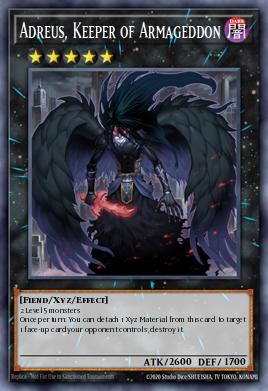 BLGG-EN096 - Adreus, Keeper of Armageddon - Starlight Rare - Battles of Legend: Glorious Gallery