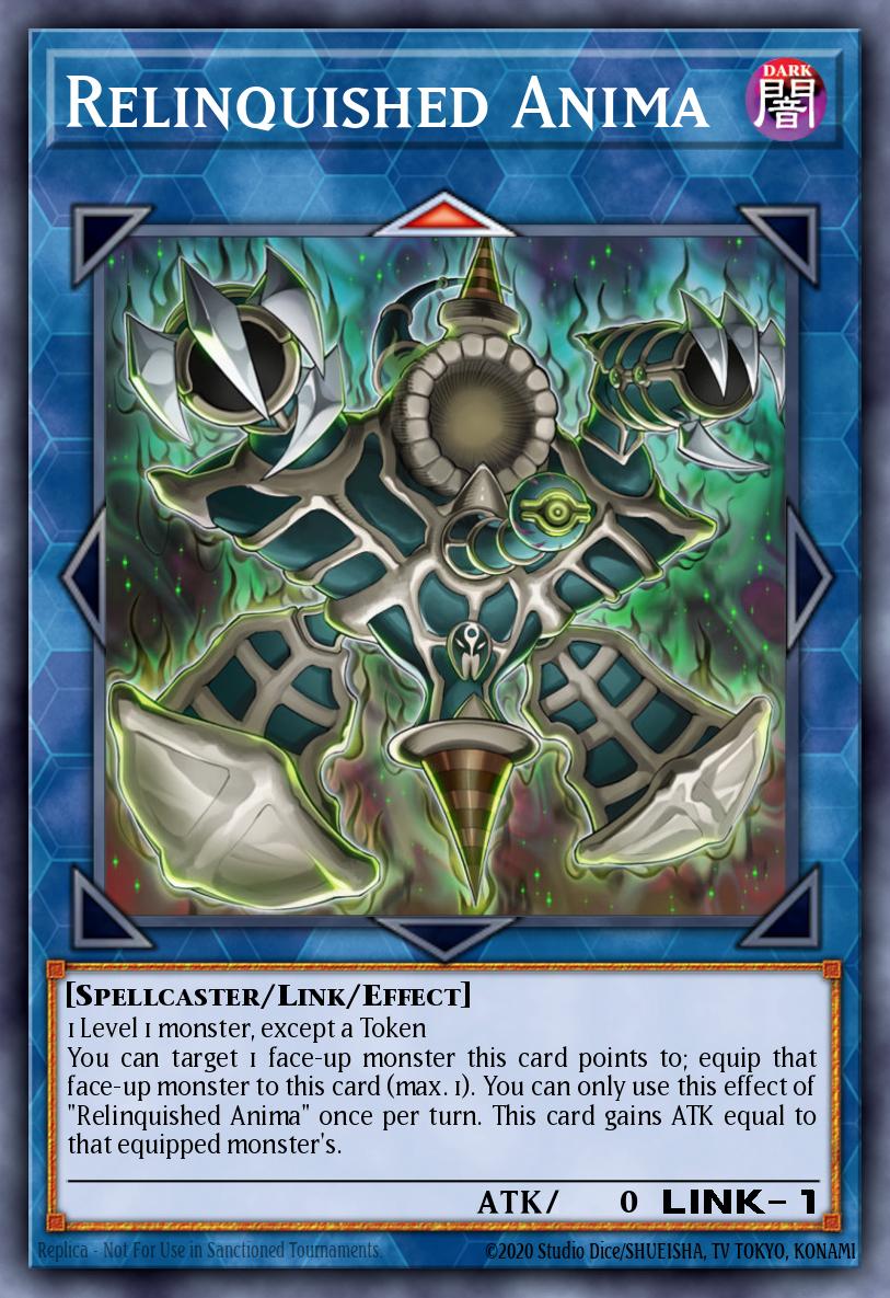EN053 - DUOV-EN053 - Relinquished Anima - Ultra Rare - Effect Link Monster - Duel Overload