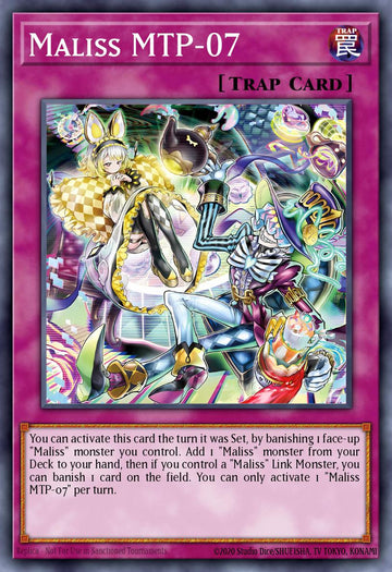 CRBR-EN022 - CRBR-EN022 - Maliss C MTP-07 - Quarter Century Secret Rare - Normal Trap - Crossover Breakers