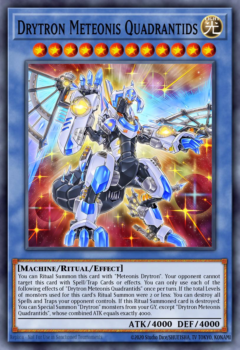 EN030 - GEIM-SP030 - Drytron Meteonis Quadrantids - Collectors Rare - Effect Ritual Monster - Genesis Impact SPANISH