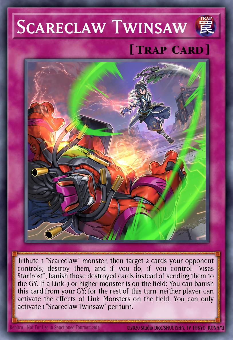 EN210 - MP23-EN210 - Scareclaw Twinsaw - Common - Normal Trap - 25th Anniversary Duelist Heroes Tin