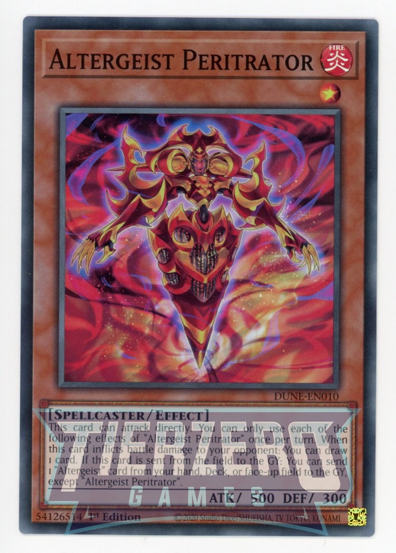 DUNE-EN010 - Altergeist Peritrator - Super Rare - Effect Monster - Duelist Nexus