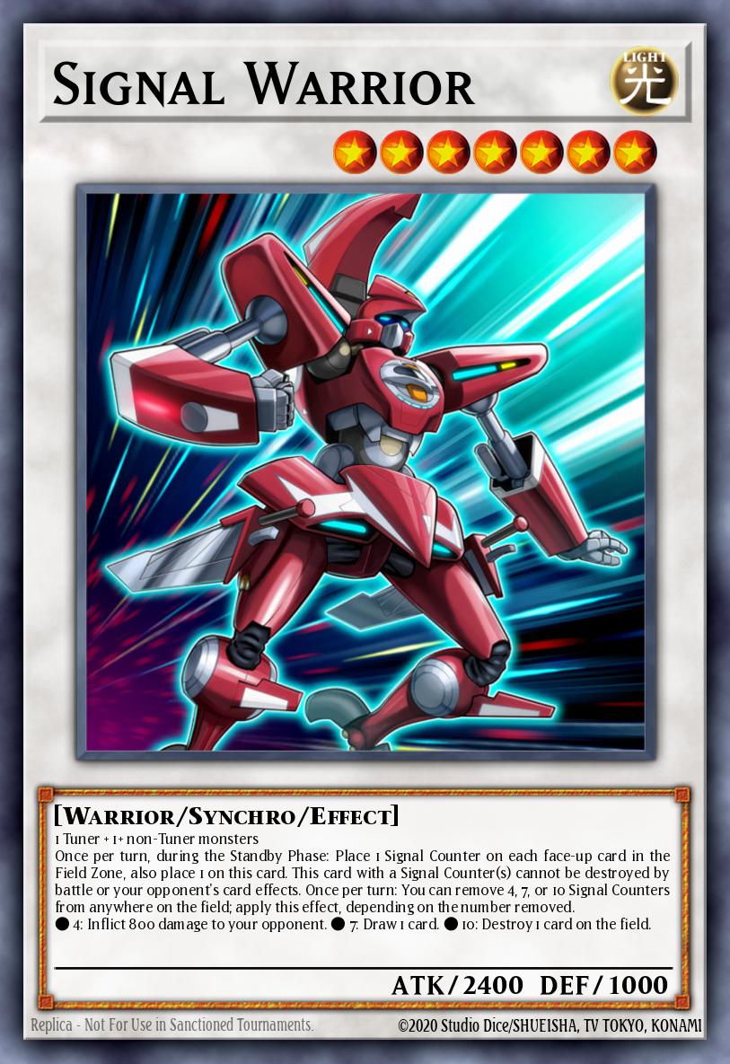 EN006 - DUPO-EN006 - Signal Warrior - Ultra Rare - Effect Synchro Monster - 1st-Edition - Duel Power