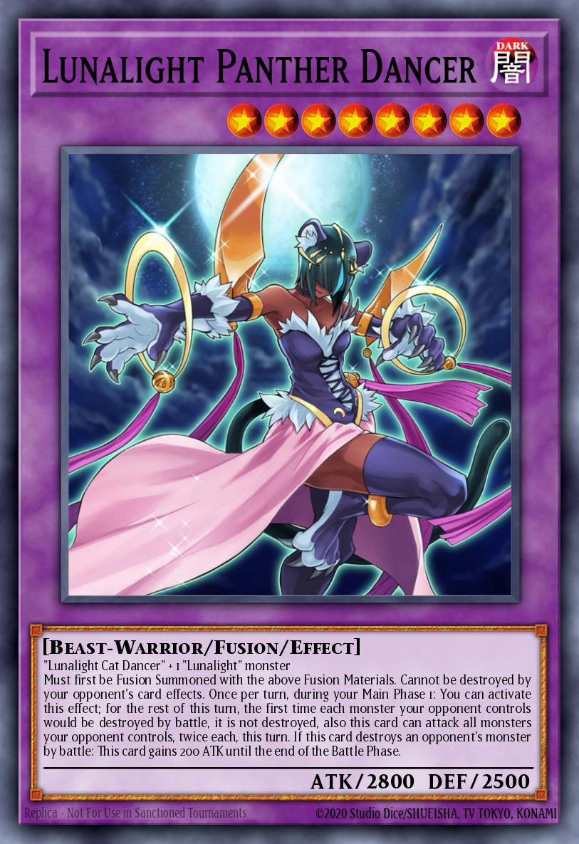 LAVD-ENL31 - Lunalight Panther Dancer - Common - Legendary Arc-V Decks