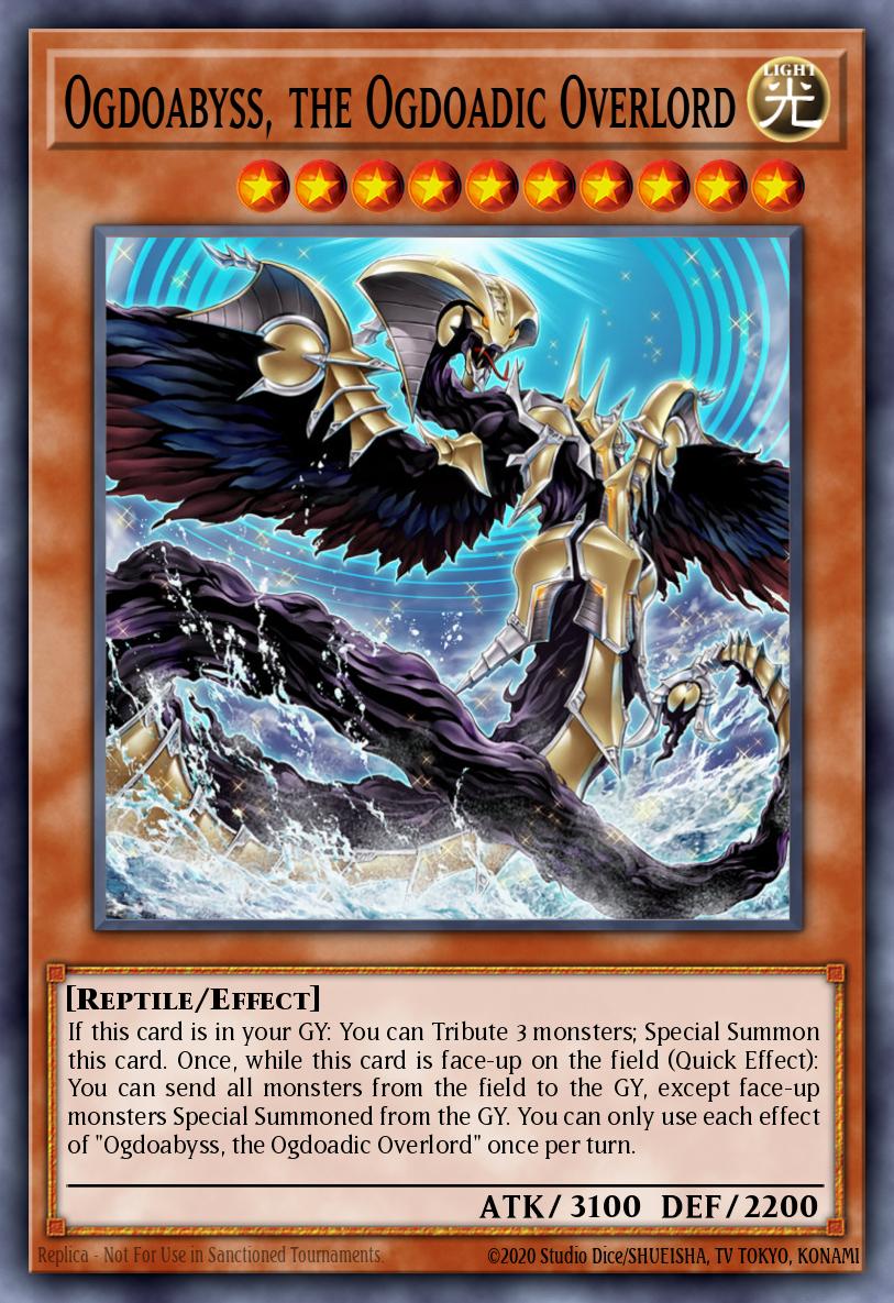 EN009 - ANGU-EN009 - Ogdoabyss, the Ogdoadic Overlord - Collectors Rare - Effect Monster - Ancient Guardians