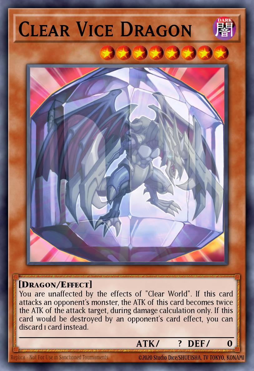 EN098 - SOVR-IT098 - Clear Vice Dragon - Italian - Secret Rare - 1st Edition - Stardust Overdrive VLP