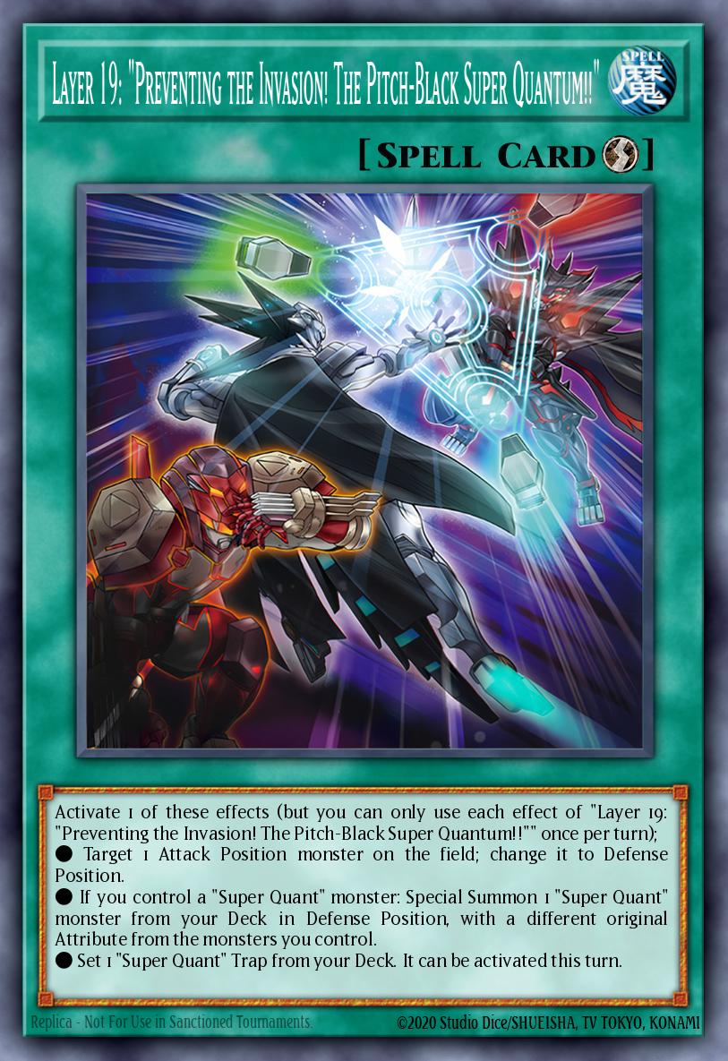 EN068 - DUAD-EN068 - Layer 19 “Sudden Incursion! Super Quantum Black!!” - Common - Duelist’s Advance