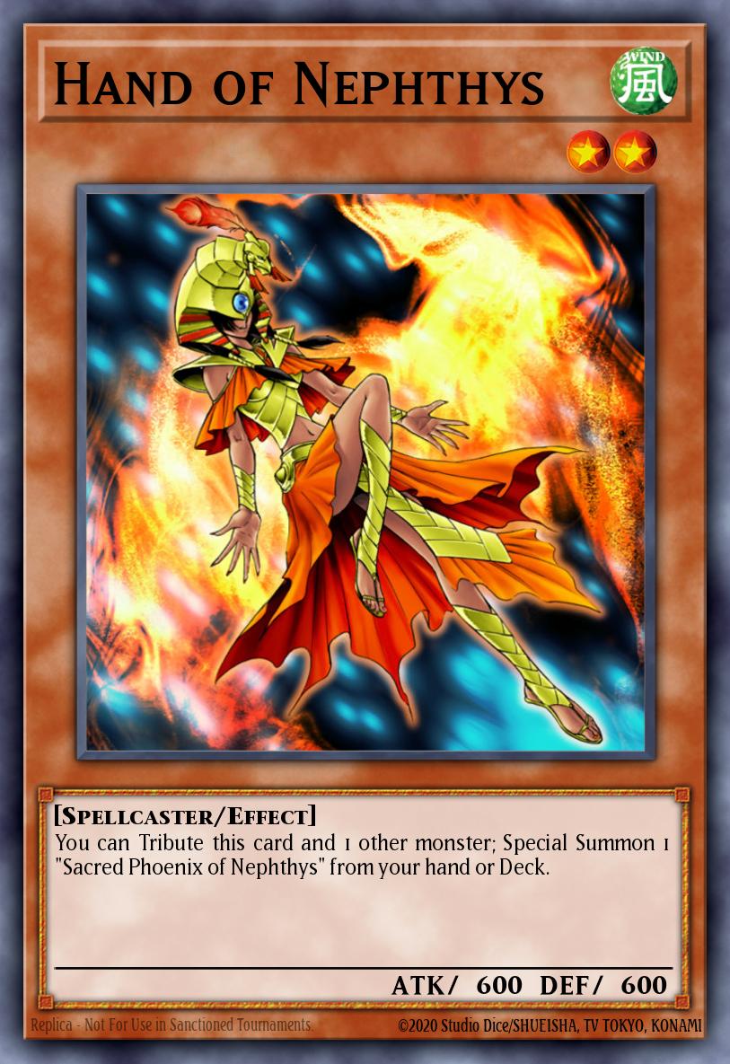 EN013 - HISU-EN013 - Hand of Nephthys - Super Rare - Effect Monster - 1st-Edition - Hidden Summoners