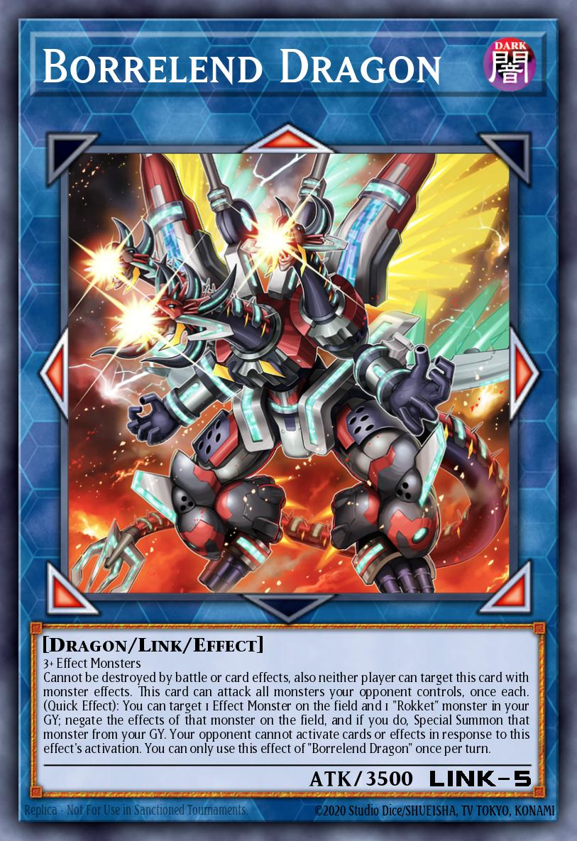 EN043 - RA02-EN043 - Borrelend Dragon - Quarter Century Secret Rare - - Rarity Collection 2