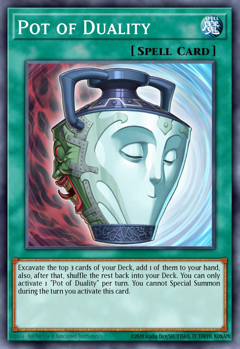 EN084 - DUSA-EN084 - Pot of Duality - Ultra Rare - Normal Spell - 1st-Edition - Duelist Saga