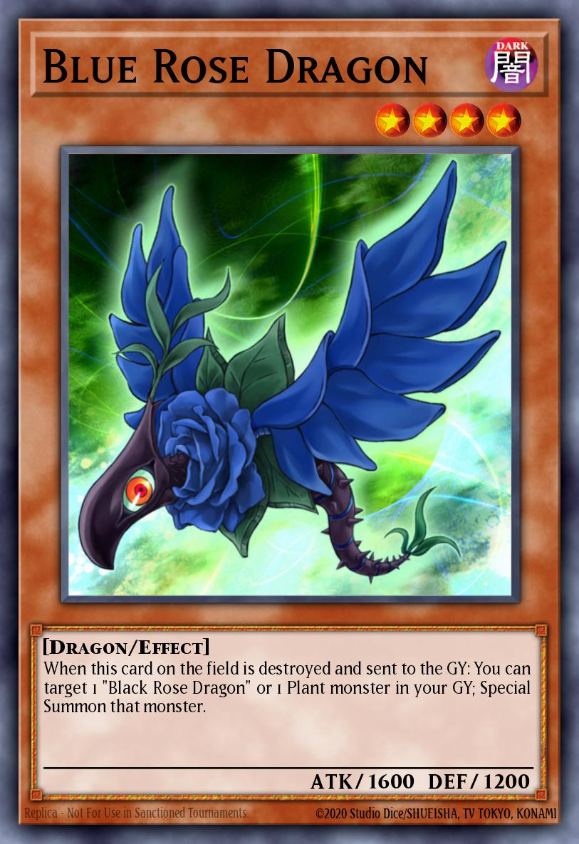 LDS2-EN104 - Blue Rose Dragon - Ultra Rare - Effect Monster - Legendary Duelists Season 2