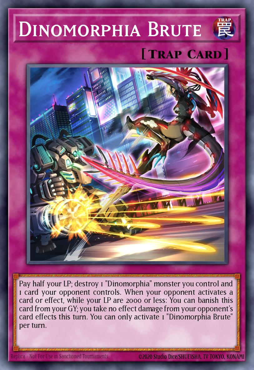 EN039 - MP23-EN039 - Dinomorphia Brute - Common - Normal Trap - 25th Anniversary Duelist Heroes Tin