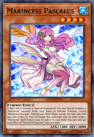 EN093 - IGAS-EN093 - "Marincess Pascalus" - Super Rare - Effect Monster -   - Ignition Assault