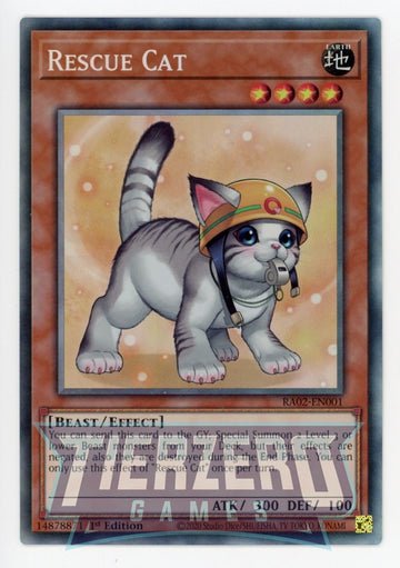 RA02-EN001 - Rescue Cat - Collector's Rare - 25th Anniversary Rarity Collection II