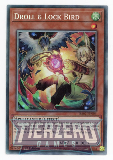 RA02-EN006 - Droll & Lock Bird - Collector's Rare - 25th Anniversary Rarity Collection II