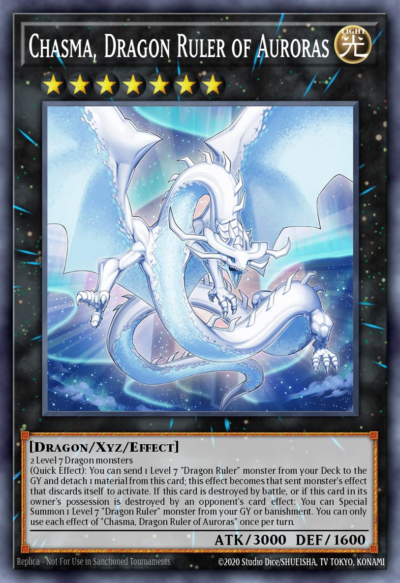 Specter Dragon Ruler ALIN-EN047 - Chasma, Dragon Ruler of Auroras - Quarter Century Secret