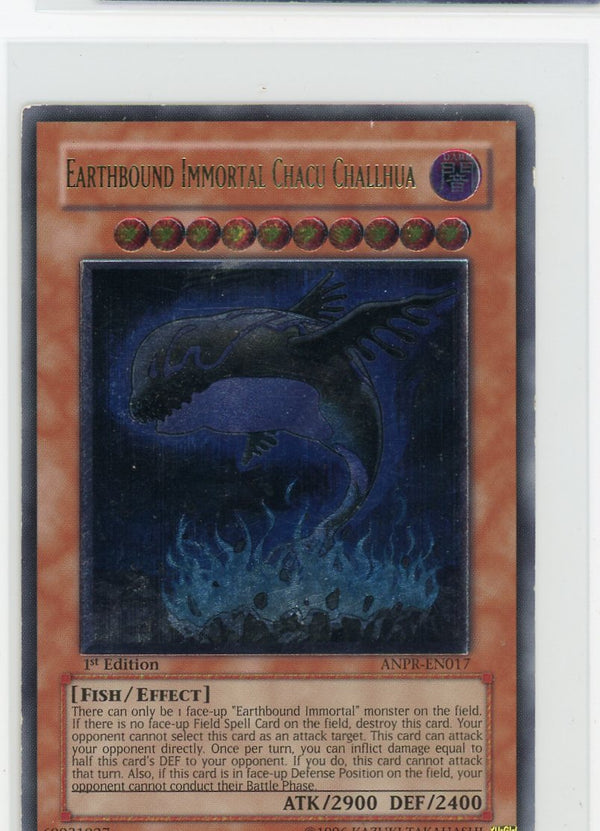 ANPR-EN017 - Earthbound Immortal Chacu Challhua - Ultimate Rare - Effect Monster - 1st Edition - Ancient Prophecy EX