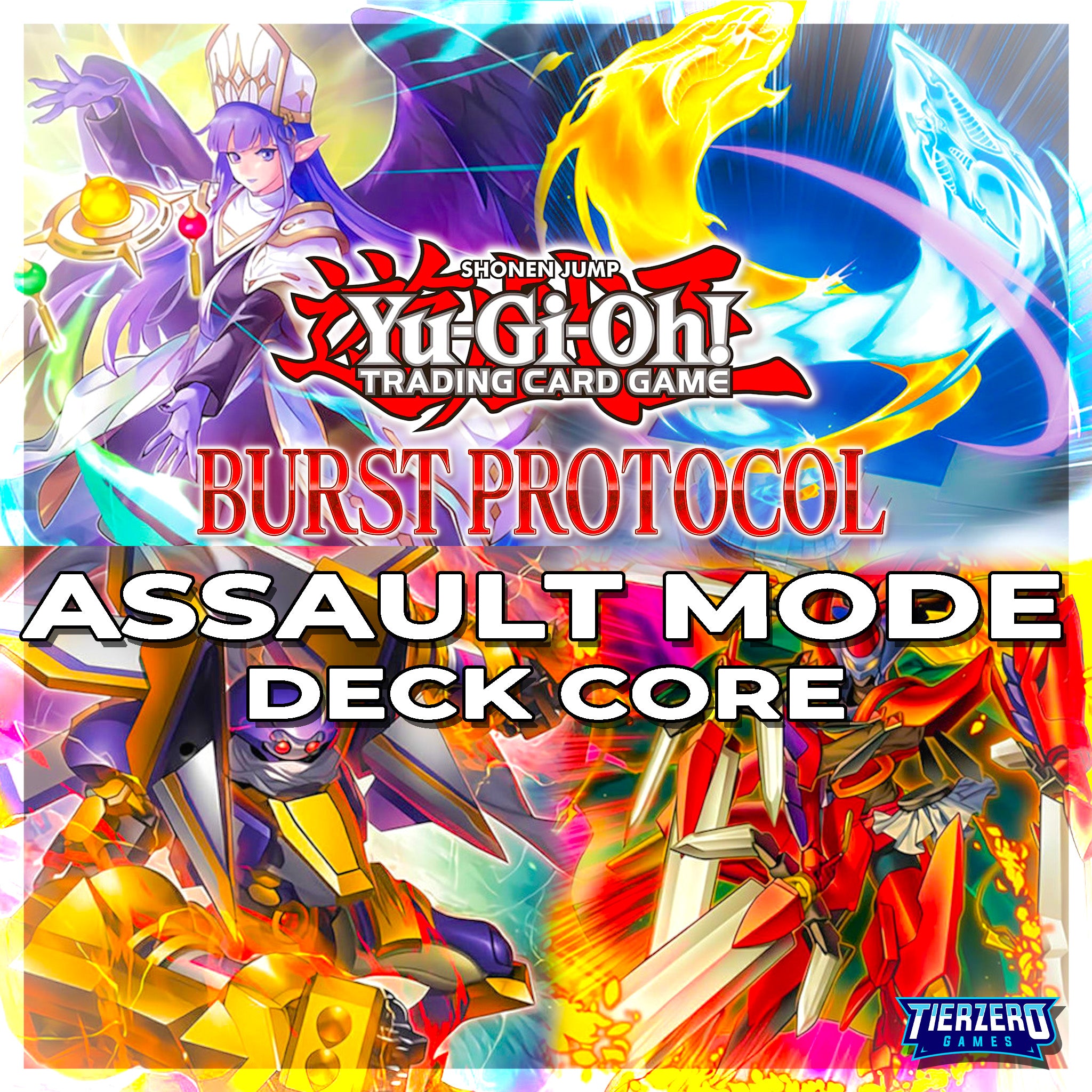 Yugioh Assault Mode Deck Core 15 Cards - Burst Protocol - BPRO