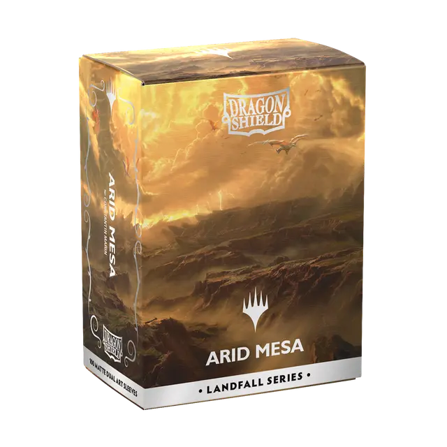 Dragon Shield Landfall Series - Arid Mesa - Matte Standard Sleeves (100)