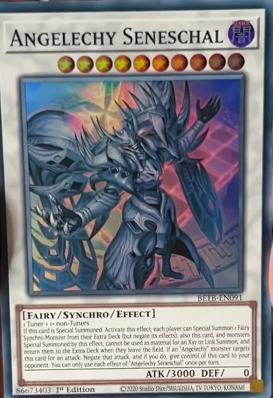 BETB-EN091 - Angelechy Seneschal - Super Rare - Beyond the Brave