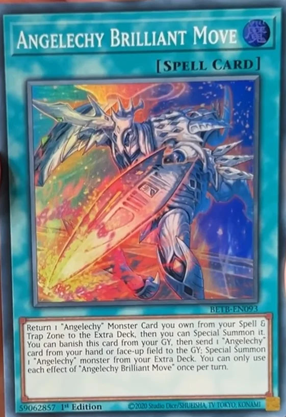 BETB-EN093 - Angelechy Brilliant Move - Super Rare - Beyond the Brave