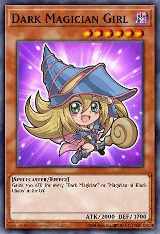 BLGG-EN003 - Dark Magician Girl (Chibi Artwork) - Starlight Rare - Battles of Legend: Glorious Gallery
