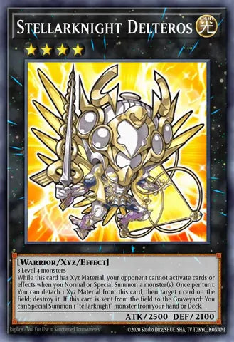 BLGG-EN010 - Stellarknight Delteros - Secret Rare - Battles of Legend: Glorious Gallery
