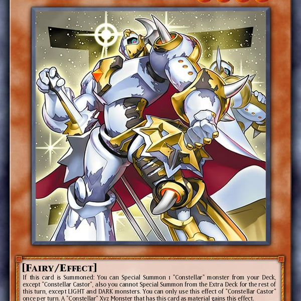 yugioh constellar deck BLGG-EN016 Constellar Castor - Secret Rare