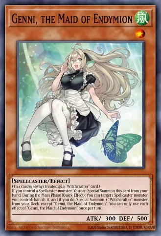 BLGG-EN042 - Genni, the Maid of Endymion - Ultra Rare - Battles of Legend: Glorious Gallery