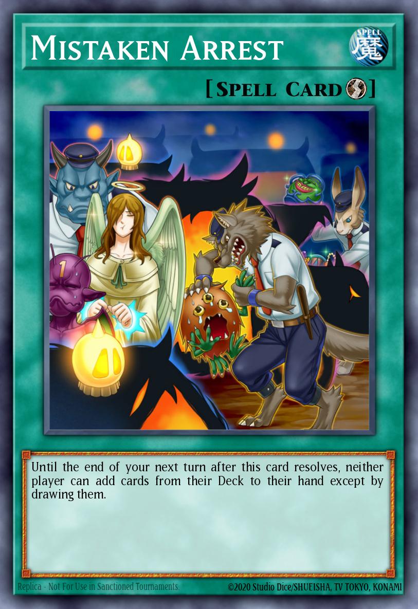 yugioh mistake card YOU HAVE MADE A MASSIVE MISTAKE! Neither player can add cards from their Deck to their hand except by drawing them Why Konami Made A HUGE
