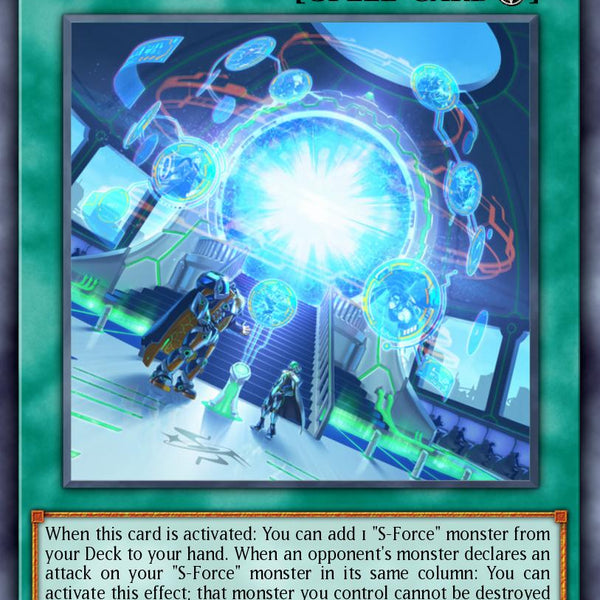 s force yugioh deck BLGG-EN118 S-Force Bridgehead - Ultra Rare