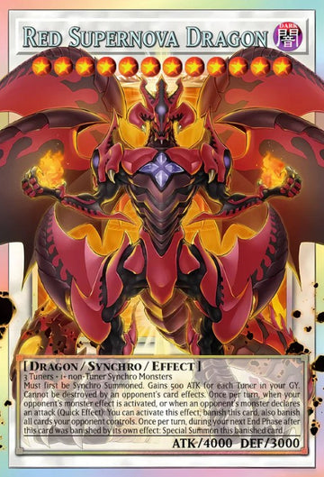 Red Supernova Dragon (extended art)