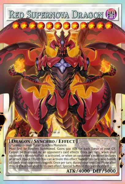 BLGG-EN139 Red Supernova Dragon (extended art) - Ultra Rare