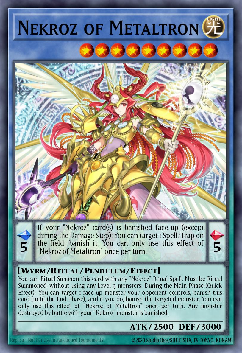 BLMM-EN026 - Nekroz of Metaltron - Secret Rare - Battles of Legend: Monster Mayhem